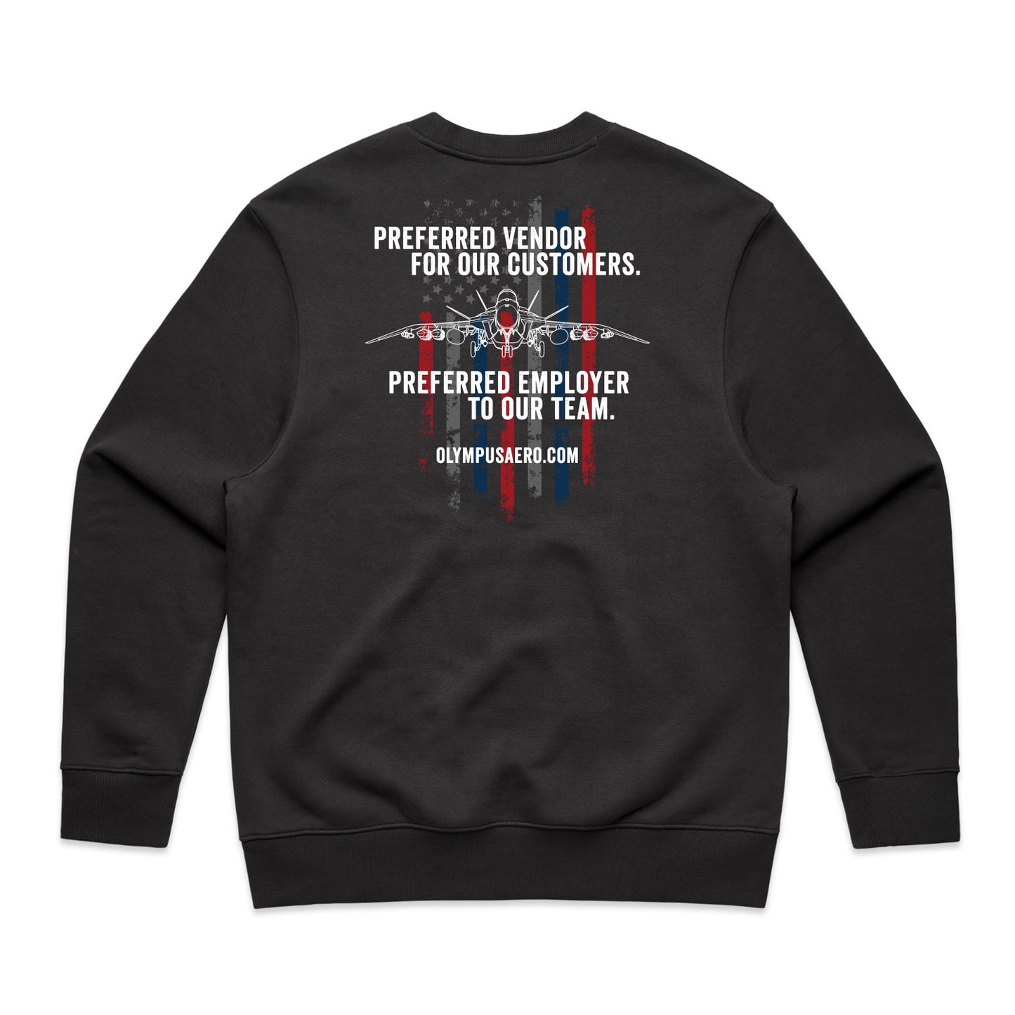 Crewneck sweatshirt (NL9000 Next Level Laguna Raglan Sweatshirt)