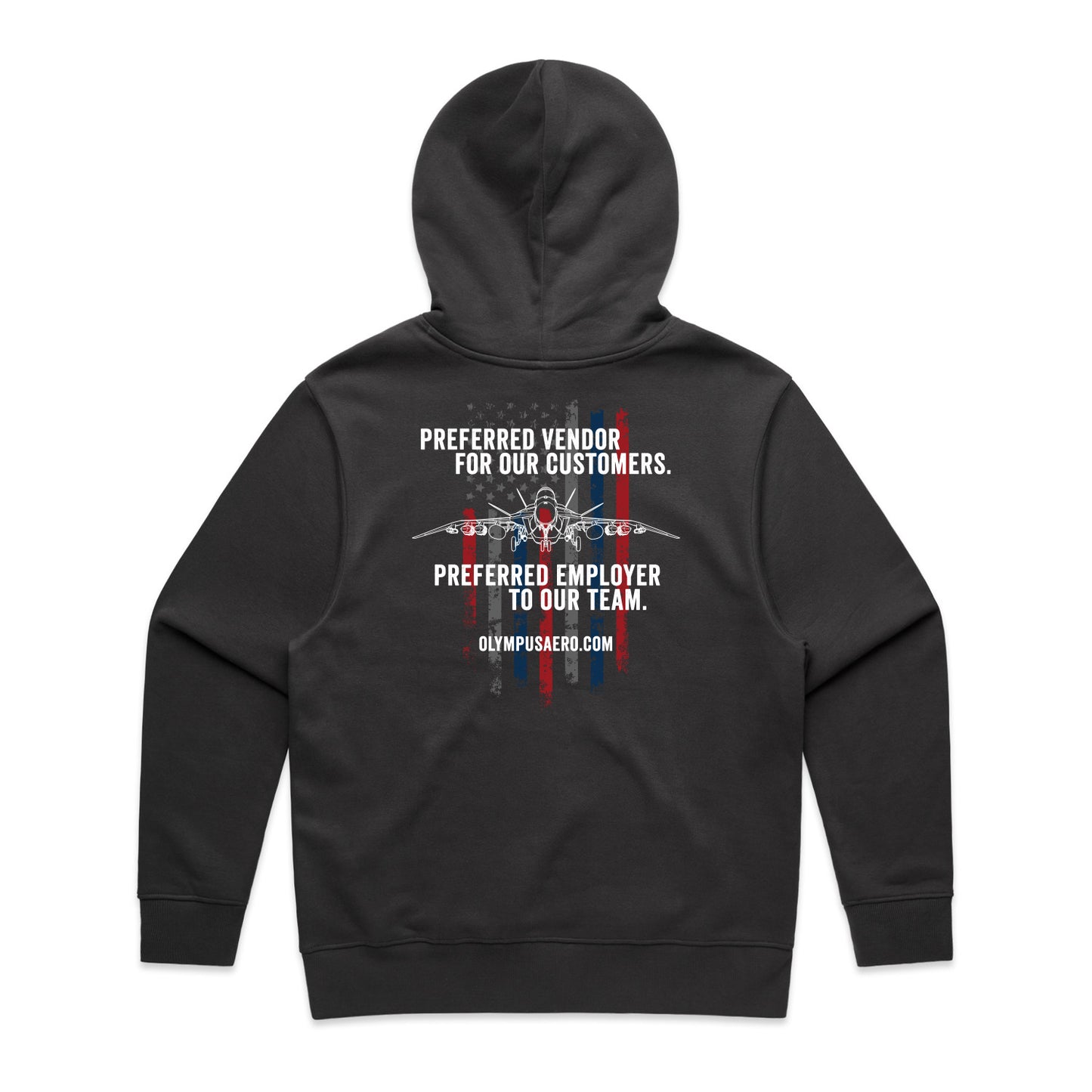 Hoodie (NL9303 Next Level Santa Barbara hooded Sweatshirt)